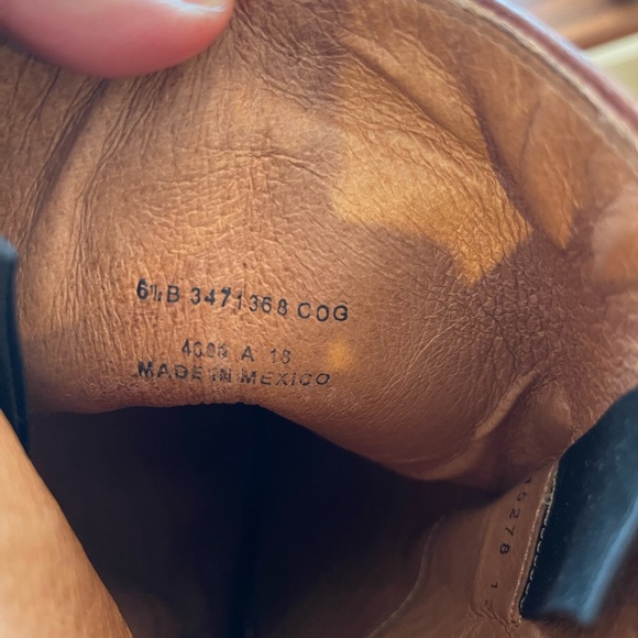 Frye cognac Melissa Button Back zip riding boot 6.5 - Picture 3 of 13